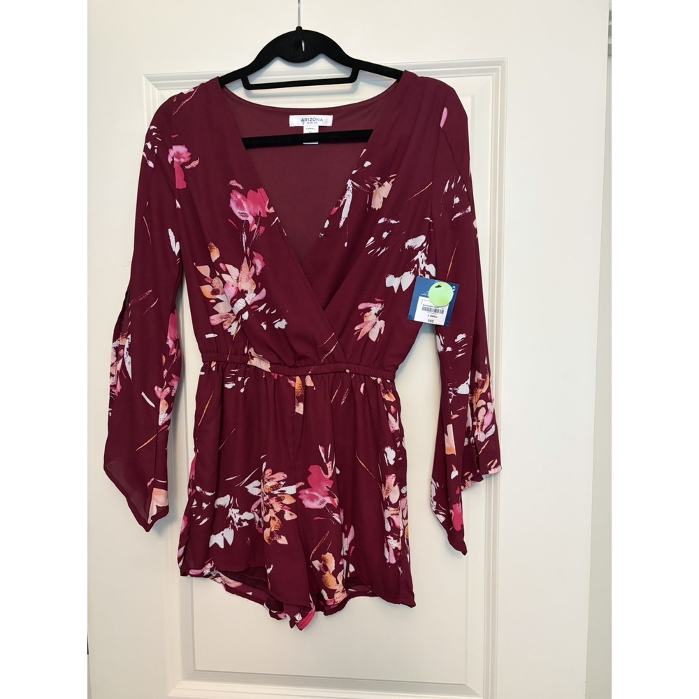 Women's Floral Romper Size XS Arizona Co